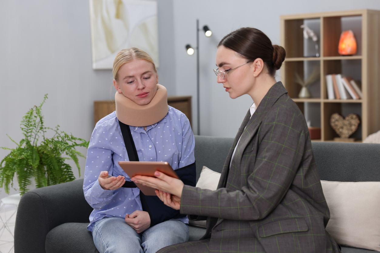 personal injury attorney meeting client Common Injuries Which Lead People to Seek a Personal Injury Lawyer