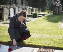 Wrongful Death Cemetery Woman Mourning